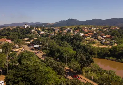 Vista aérea de Brumadinho