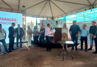 Evento ordem de início Pará de Minas