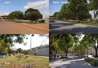 Praça do Tejuco Brumadinho
