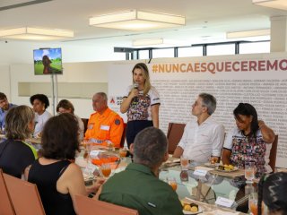 Governador recebe familiares e atingidos pela tragédia em Brumadinho