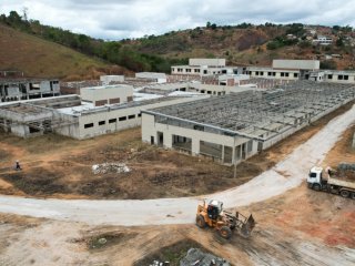 Retomada das obras do Hospital Regional de Teófilo Otoni - Outubro de 2022