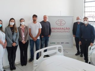 Entrega de equipamentos para sala de urgência - Juatuba - Junho de 2022