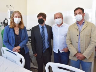 Entrega de equipamentos para sala de urgência - Pará de Minas - Junho de 2022