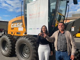 Primeira entrega de máquina em Betim - Maio de 2022