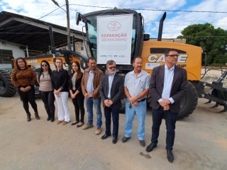 Primeira entrega de máquina em Esmeraldas - Maio de 2022