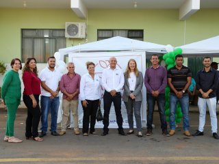 Primeira entrega de máquina em Felixlândia - Maio de 2022