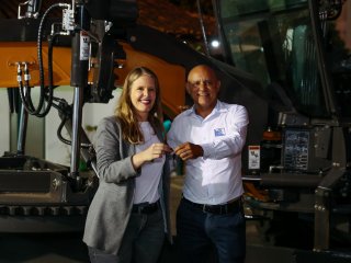 Primeira entrega de máquina em Felixlândia - Maio de 2022