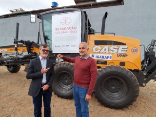 Primeira entrega de máquina em Igarapé - Maio de 2022