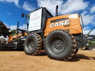 Primeira entrega de máquina em Juatuba - Maio de 2022