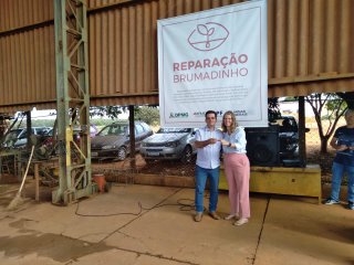 Primeira entrega de máquina em Morada Nova de Minas - Junho de 2022
