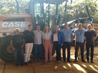 Primeira entrega de máquina em Morada Nova de Minas - Junho de 2022