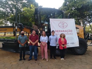 Primeira entrega de máquina em Paineiras - Junho de 2022