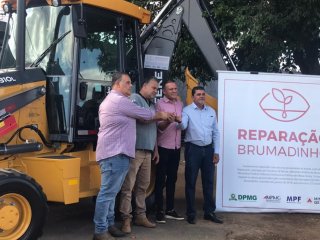 Primeira entrega de máquina em Paraopeba - Maio de 2022