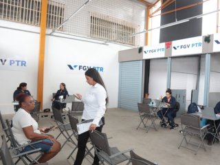 Posto de atendimento da FGV em Betim - Dezembro de 2022