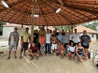 Reunião de detalhamento na Aldeia Katurãma - São Joaquim de Bicas - Dezembro de 2023