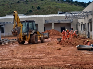 Obras no Hospital de Teófilo Otoni - Julho de 2023