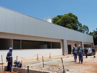 Biofábrica Wolbachia em obras - Novembro de 2024