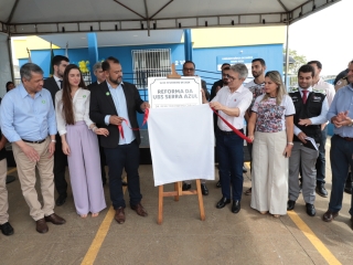 Inauguração da UBS Serra Azul em Mateus Leme