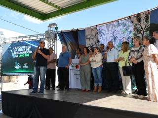 Evento de início das obras na LMG-762 - Julho de 2024