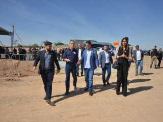 Vistoria das obras do Distrito Industrial - Agosto de 2024