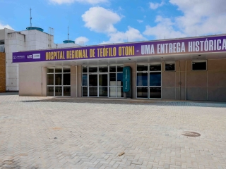 Entrega das obras do Hospital Regional de Teófilo Otoni