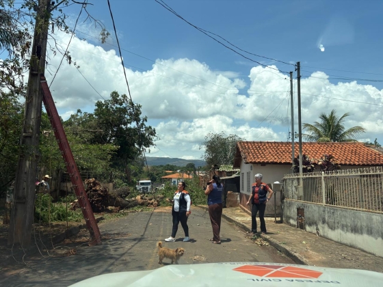 Auxilio da CEDEC em Delfinópolis