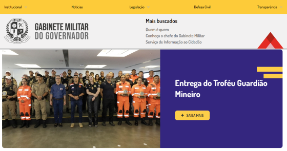 Novo site do GMG