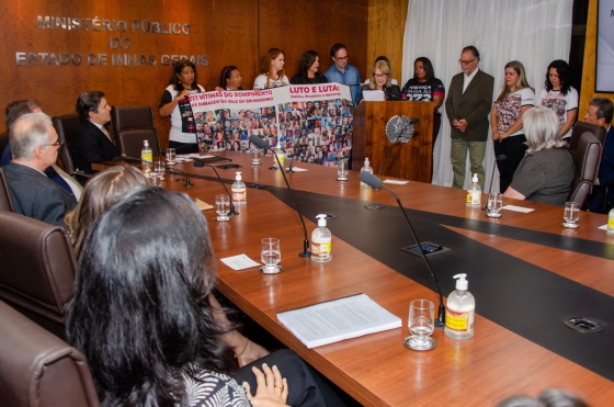 Memorial em homenagem às vítimas de Brumadinho