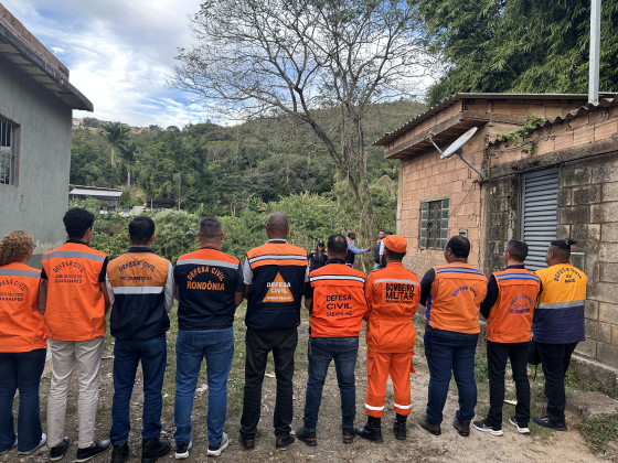 Visita técnica em Sabará para formação prática de agentes de Defesa Civil