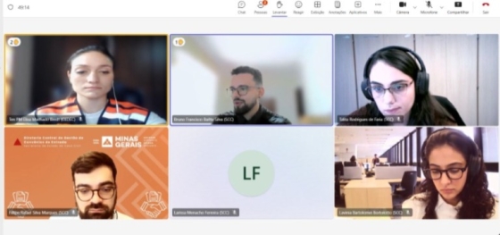 Reunião virtual com a Casa Civil