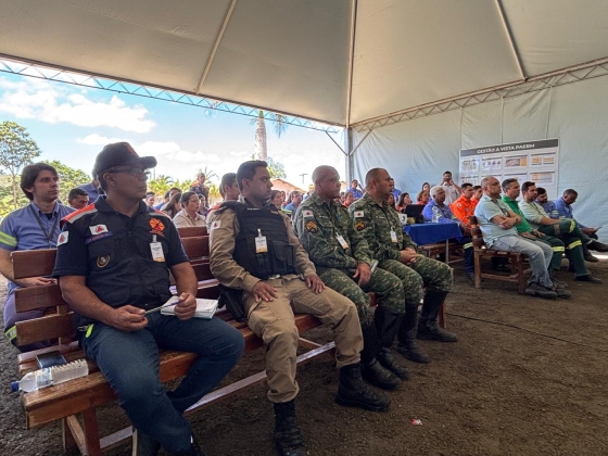 Evento orientativo do Plano de Ação de Emergência para Barragens de Mineração 