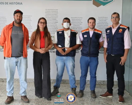 Treinamento de COMPDEC em Capelinha