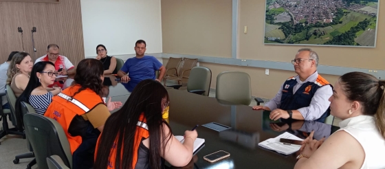Defesa Civil participa de reunião com os membros do Conselho Municipal em Capinópolis