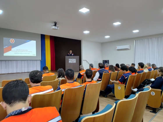 Capacitação realizada pela Defesa Civil Estadual