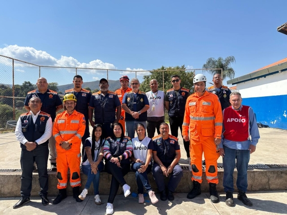 Projeto Defesa Civil nas Escolas em Rio Acima