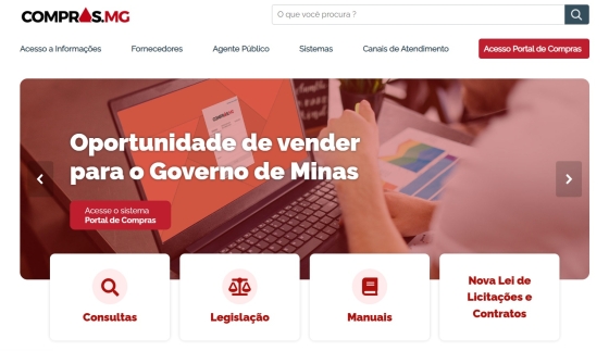 Portal de Compras MG