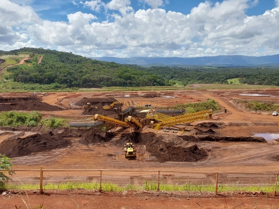 Operação de buscas em Brumadinho