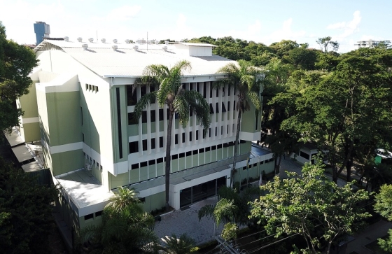 Vista aérea da unidade sede da Epamig após as reformas