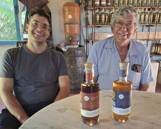 Para o produtor Daniel de Oliveira, prêmio consagra não apenas a dedicação da família, mas também a bebida brasileira