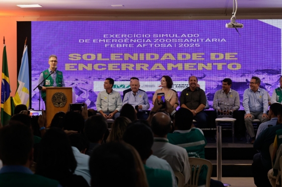 Foram dez dias de simulação com as equipes do IMA, de órgãos de defesa sanitária de outros 21 estados