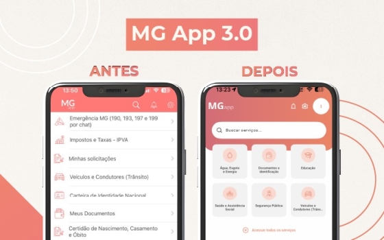 MG App lança versão mais moderna e atualizada e ultrapassa oito milhões de usuários