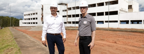 Governo de Minas vistoria obras do Hospital Regional de Conselheiro Lafaiete