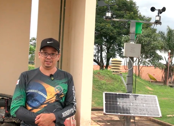 André Luiz Carvalho,  aluno do Instituto Tecnológico de Agropecuária de Pitangui