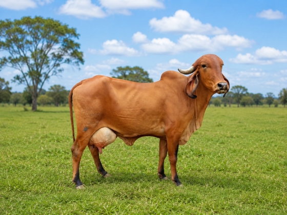 O animal é referência nacional na seleção e no melhoramento genético do gado Gir Leiteiro