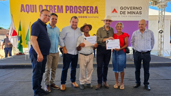 Governo de Minas também entregou 26 títulos de propriedade no Núcleo Habitacional 2 do Projeto Jaíba