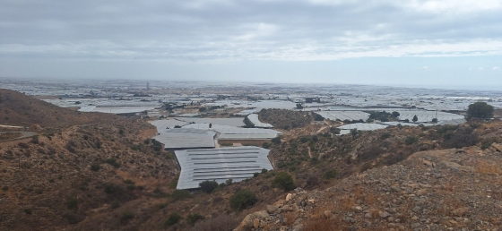 Cidade de Almería com maior concentração de casas de vegetação do mundo