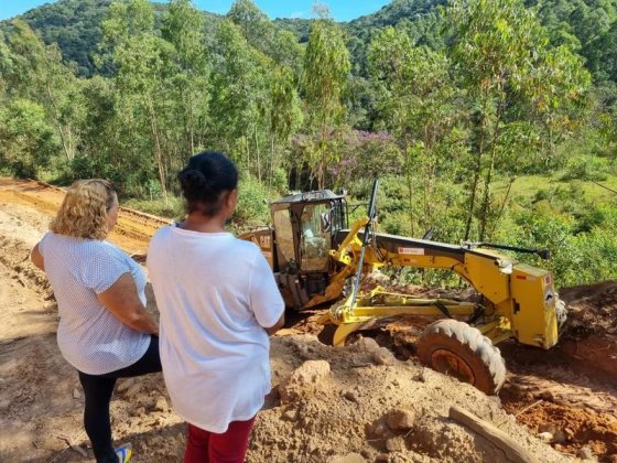 Obras na rodovia Caeté-Barão de Cocais