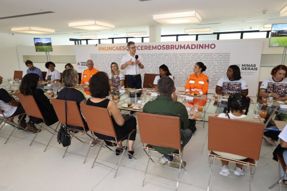 Governador recebe familiares e atingidos pela tragédia em Brumadinho