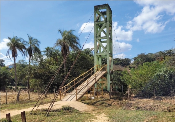 Construção de ponte sobre o rio Paraopeba e pavimentação de estrada local integram projeto de mobilidade esperado pela população da cidade 