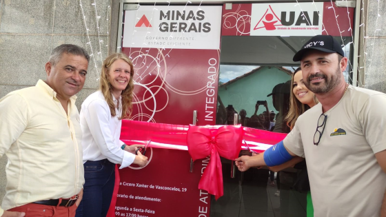 Governo de Minas inaugura a décima unidade do Programa UAI Compartilha em Ouro Verde de Minas, no Vale do Mucuri